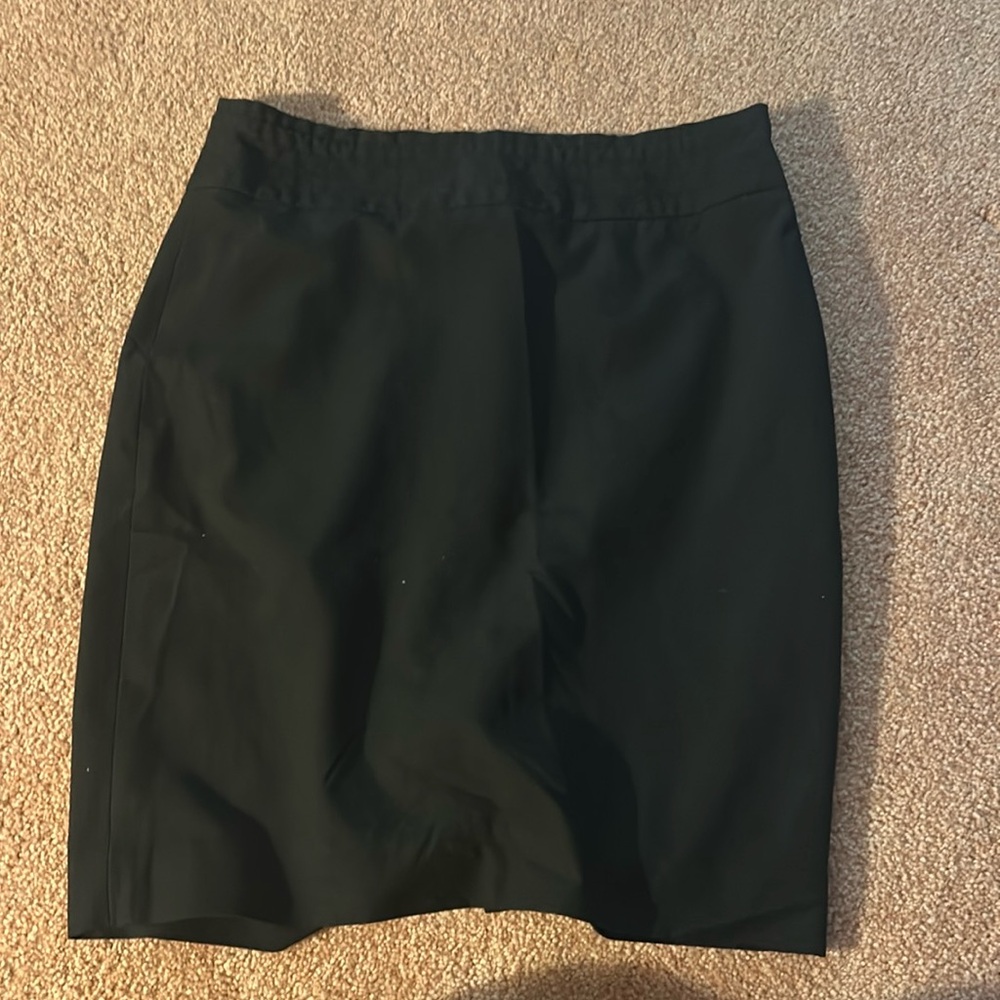 Black pencil skirt